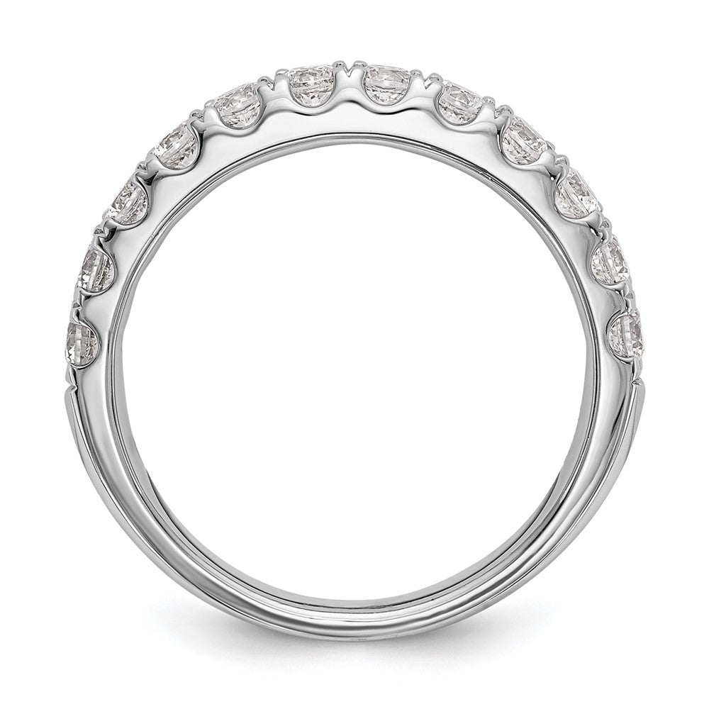 14k White Gold 7/8 Ct. Lab Grown Diamond VS/SI+ G+ Wedding Band Ring