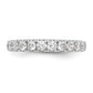 14k White Gold 7/8 Ct. Lab Grown Diamond VS/SI+ G+ Wedding Band Ring