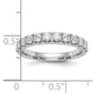 14k White Gold 7/8 Ct. Lab Grown Diamond VS/SI+ G+ Wedding Band Ring