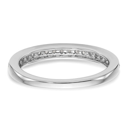 14K White Gold Lab Grown VS/SI+ G+ Diamond Wedding Band Ring