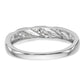 14K White Gold Lab Grown VS/SI+ G+ Diamond Trio Men's Wedding Band Ring