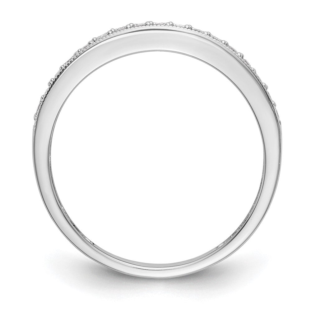 14K Yellow Gold 1/6 Carat Lab Grown Diamond Vs/Si+ G+ Complete Size 5 Wedding Band