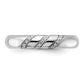 14K White Gold Lab Grown Diamond VS/SI+ G+ Trio Men's Band Ring