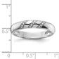 14K White Gold Lab Grown Diamond VS/SI+ G+ Trio Men's Band Ring