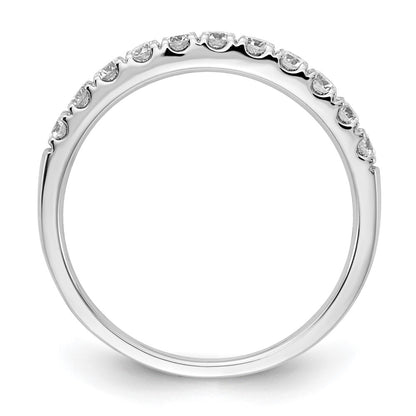 14k White Gold 1/2 Ct. Lab Grown Diamond VS/SI+ G+ Wedding Band Ring