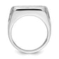 14K White Gold Lab Grown VS/SI+ G+ Diamond 5-stone Men's Ring