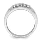 10k White Gold 1/2 Ct. Lab Grown Diamond VS/SI+ G+ Men's Ring