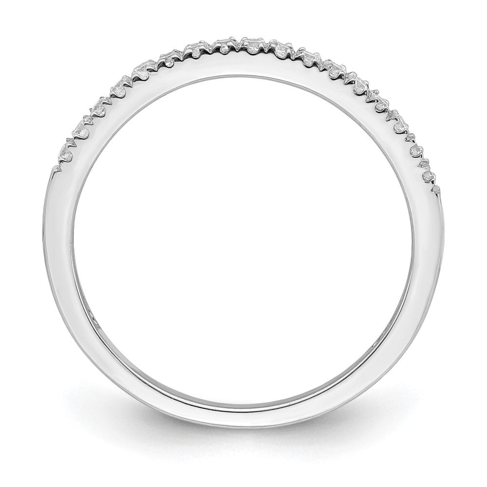 Pure Serenity 14k White Gold 1/6 Ct. Lab Grown Diamond VS/SI Wedding Band Ring