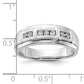 14K White Gold Lab Grown Diamond VS/SI+ G+ Men's Ring