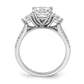 14K White Gold Lab Grown Diamond VS/SI FGH Engagement Ring