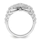 10k White Gold 1 1/5 Ct. Lab Grown Diamond VS/SI+ G+ Men's Cluster Ring