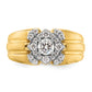 14k Two-Tone 1 Ct. Lab Grown Diamond VS/SI+ G+ Men's Ring