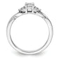 10k White Gold 14k 1/3 Ct. Lab Grown Diamond VS/SI+ G+ Round Halo Engagement Ring