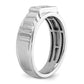 14K White Gold Lab Grown Diamond VS/SI+ G+ Men's Band Ring