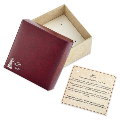 Fashion 24K Gold-Trim Pink Real Rose Petal Cuff Bangle Bracelet