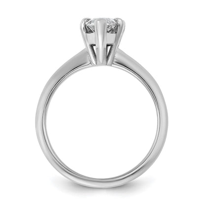 14k White Gold 2 Ct. Certified Lab Grown Diamond VS/SI+ G+ Marquise Solitare Engagement Ring