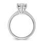 14k White Gold 3 Ct. Certified Lab Grown Diamond VS/SI+ G+ Marquise Solitaire Engagement Ring