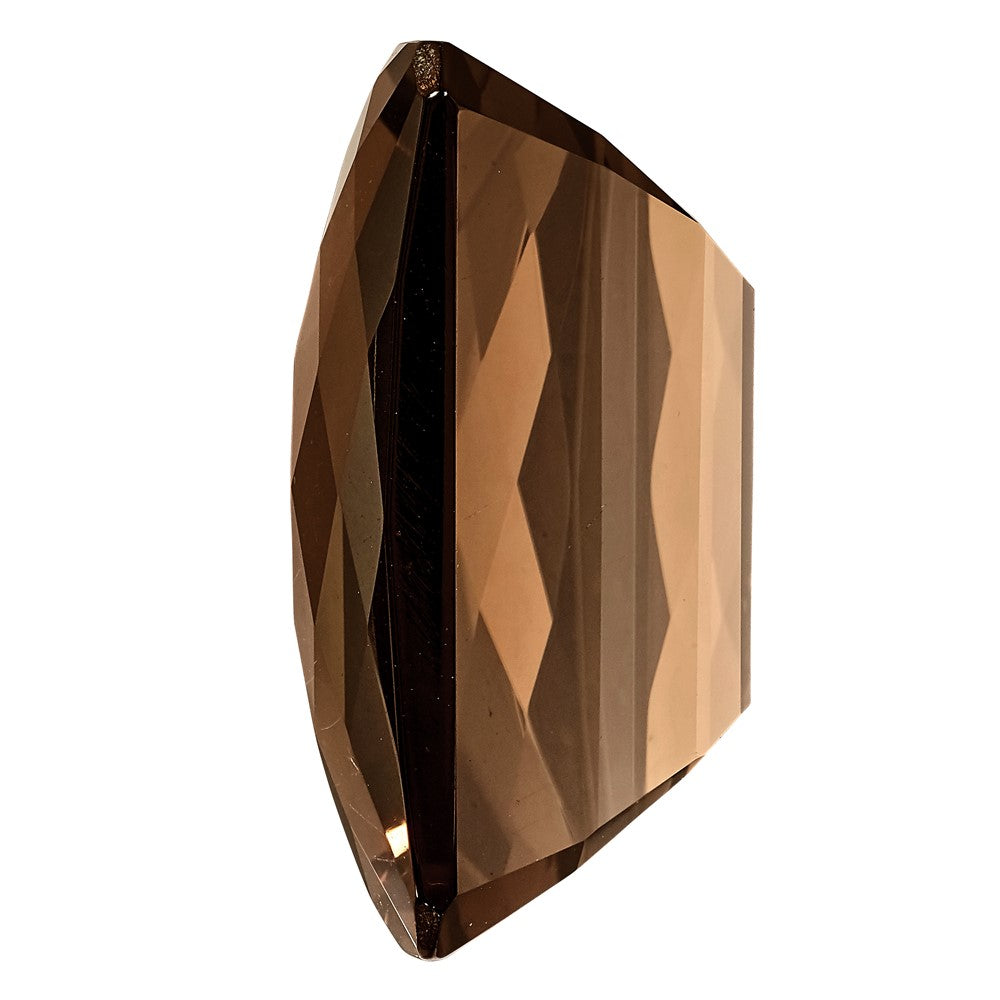 Gemstone Smoky Quartz Aa Quality 16X12mm Emerald Checkerboard