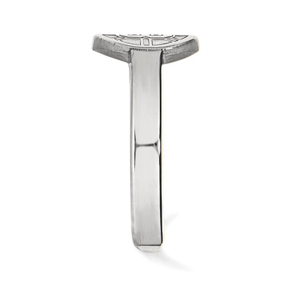 Sterling Silver Rhodium Plated Nhl Logoart Boston Bruins Toe Ring