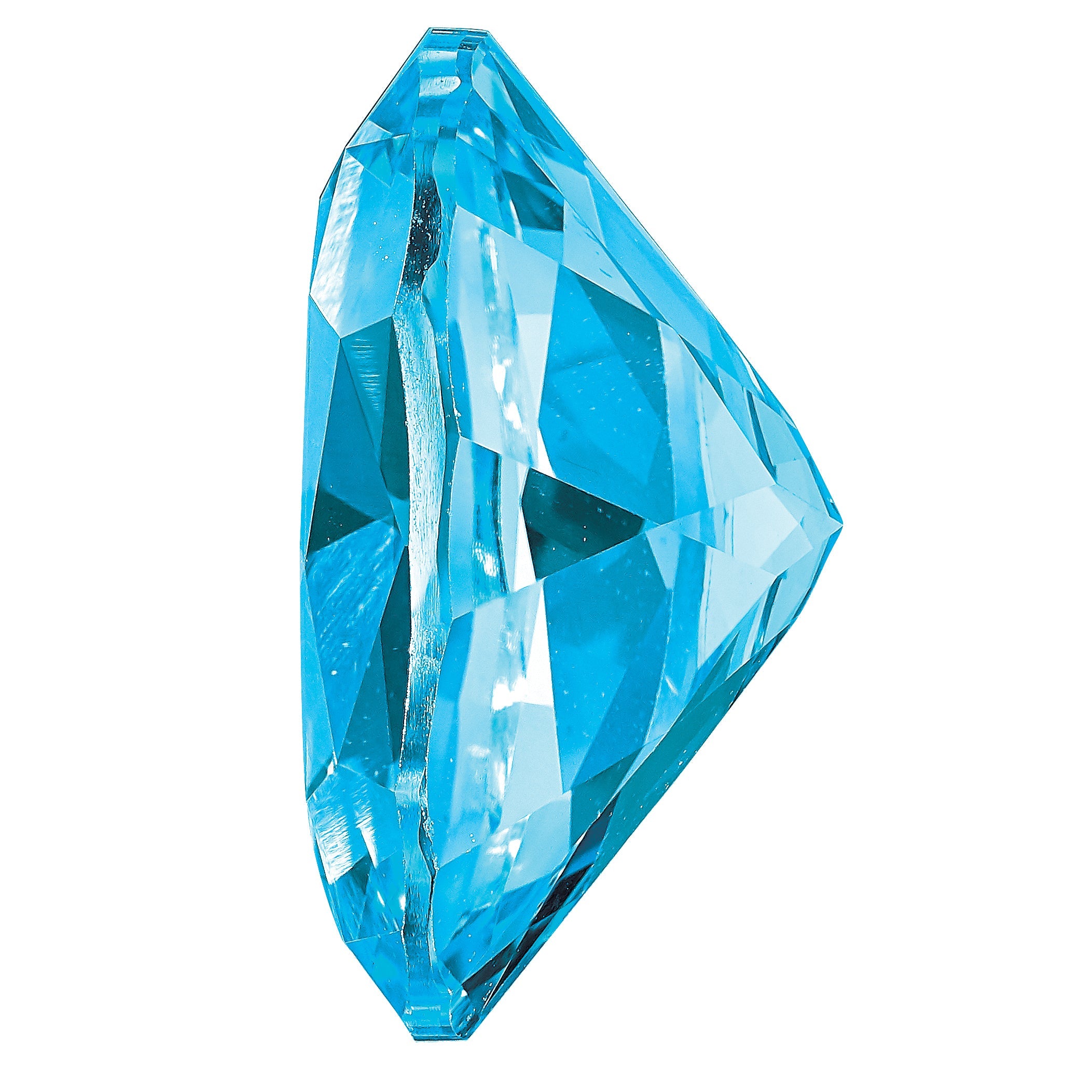 Gemstone Ice Blue Passion Topaz 10X8mm Oval