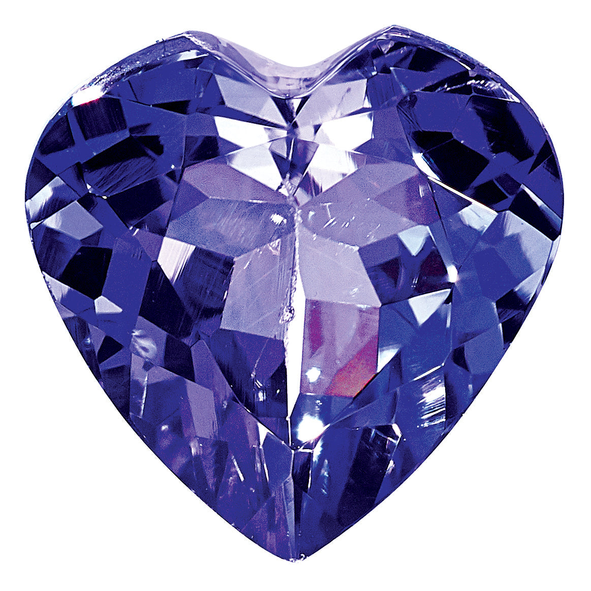 Gemstone Tanzanite Aa Quality 6mm Heart