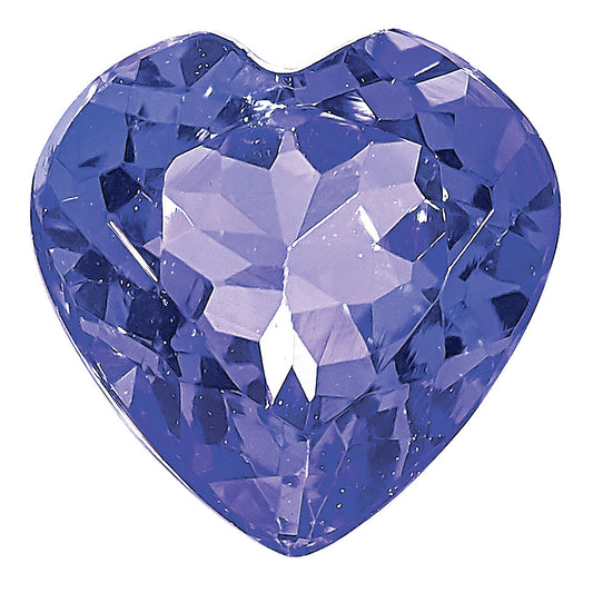 Gemstone Tanzanite A Quality 4mm Heart