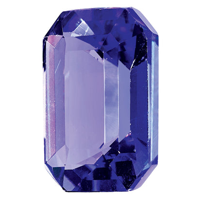 Gemstone Tanzanite Aa Quality 8X6mm Emerald Cut