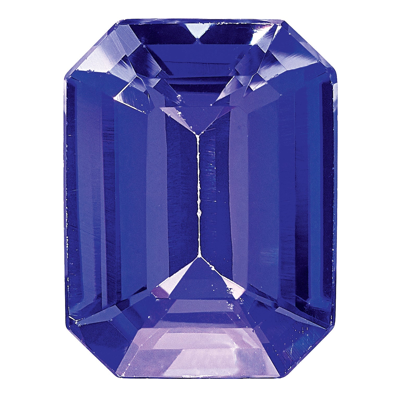 Gemstone Tanzanite Aa Quality 6X4mm Emerald Cut