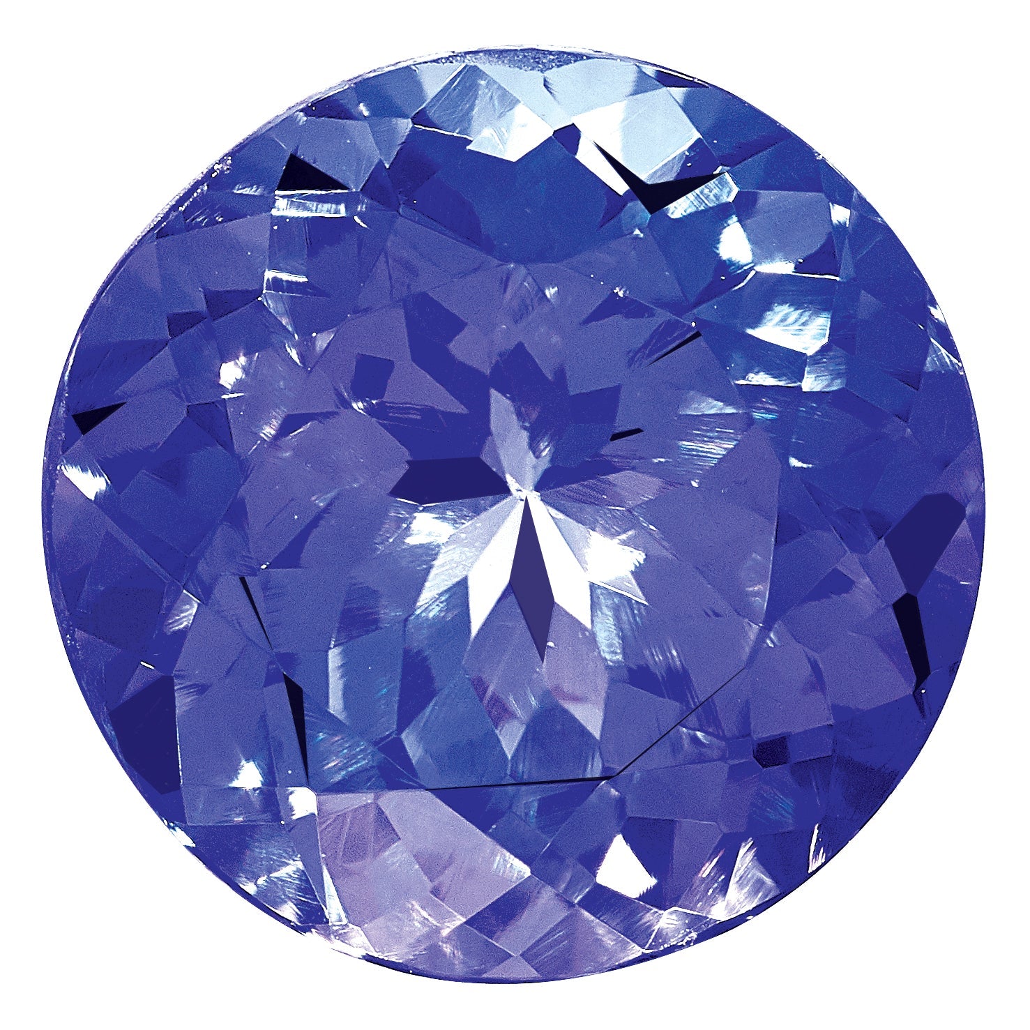 Gemstone Tanzanite Aa Quality 4.5mm Round
