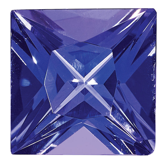 Gemstone Tanzanite Aa Quality 4mm Princess