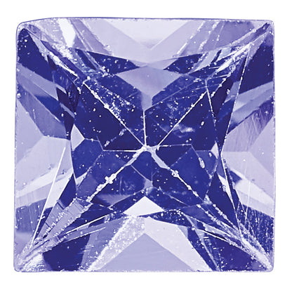 Gemstone Tanzanite A Quality 5mm Princess