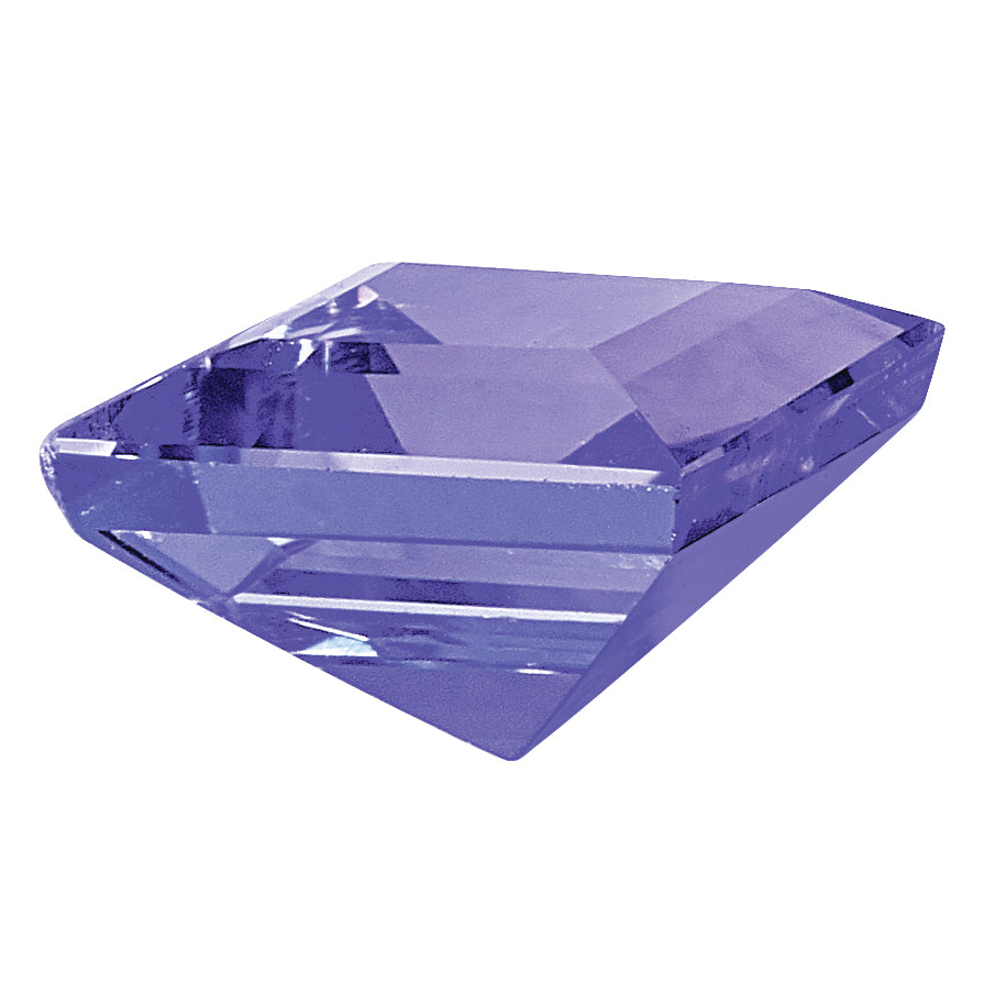 Gemstone Tanzanite A Quality 4mm Square Step-Cut