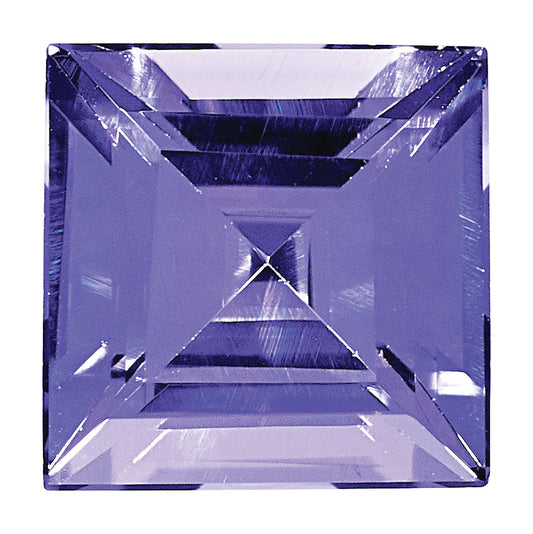 Gemstone Tanzanite A Quality 3mm Square Step-Cut
