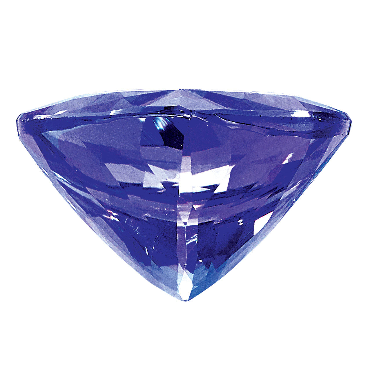 Gemstone Tanzanite Aa Quality 5mm Trillion