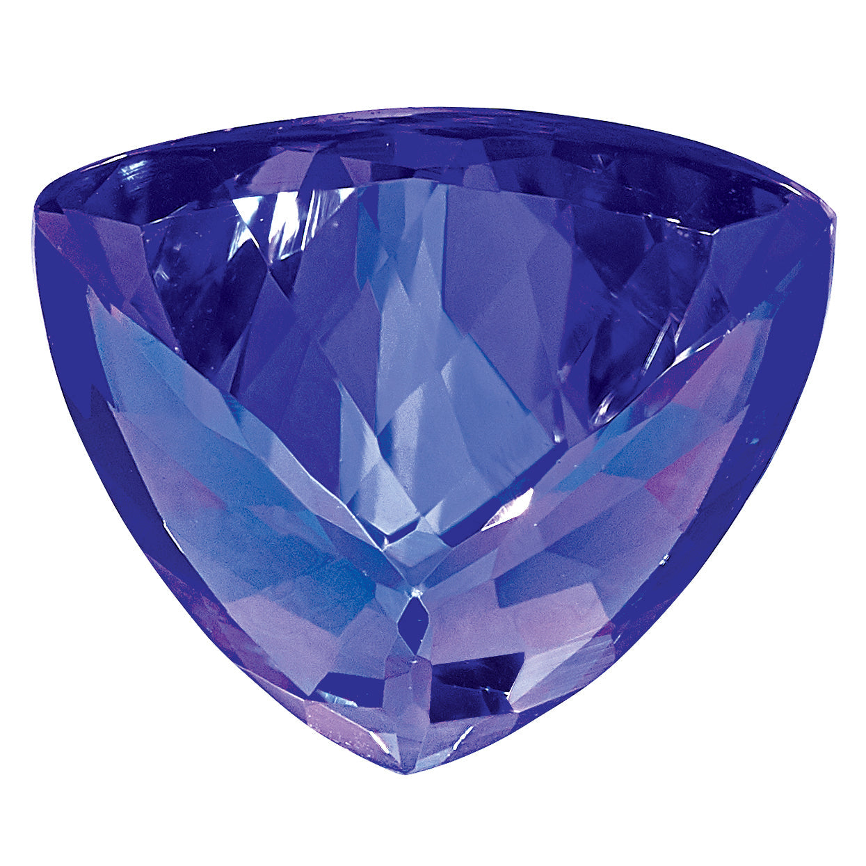 Gemstone Tanzanite Aa Quality 5mm Trillion
