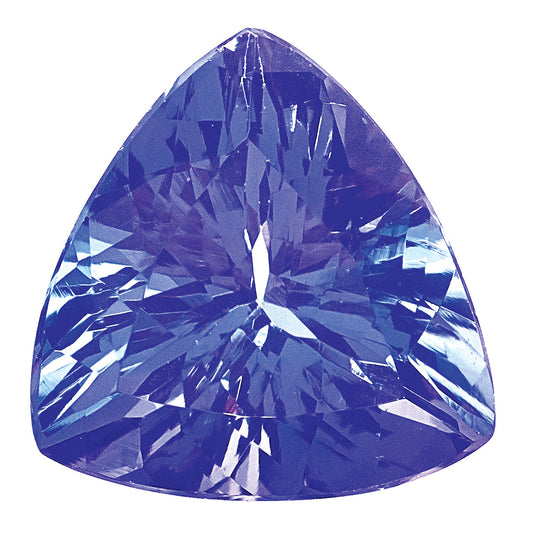Gemstone Tanzanite Aa Quality 4mm Trillion