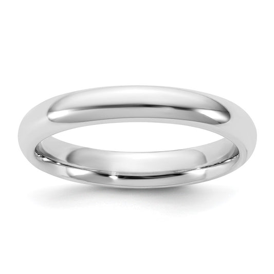 10K White Gold 10Kw 3.5mm Standard Comfort Fit Band Size 10.5