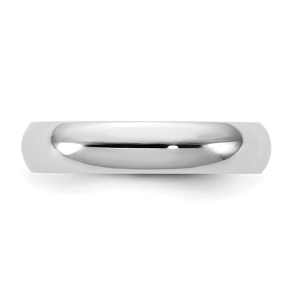 10K White Gold 10Kw 4.5mm Standard Comfort Fit Band Size 11.5