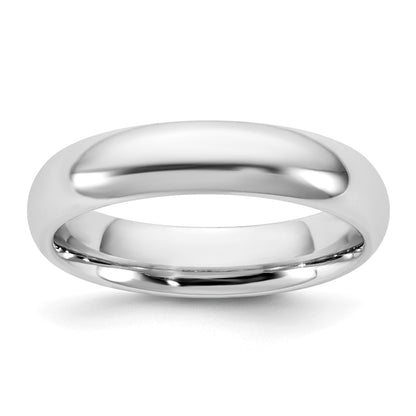 10K White Gold 10Kw 4.5mm Standard Comfort Fit Band Size 9.5