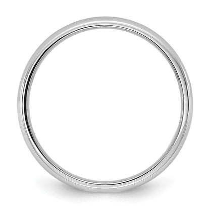 10K White Gold 10Kw 2.5mm Lightweight Comfort Fit Band Size 11
