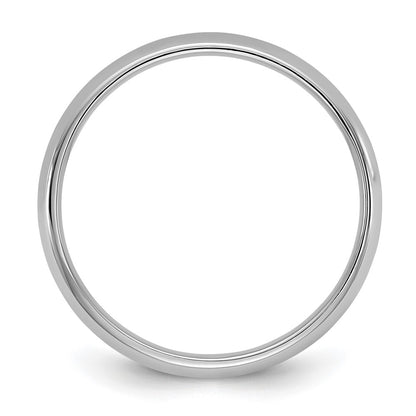 10K White Gold 10Kw 3.5mm Lightweight Comfort Fit Band Size 9