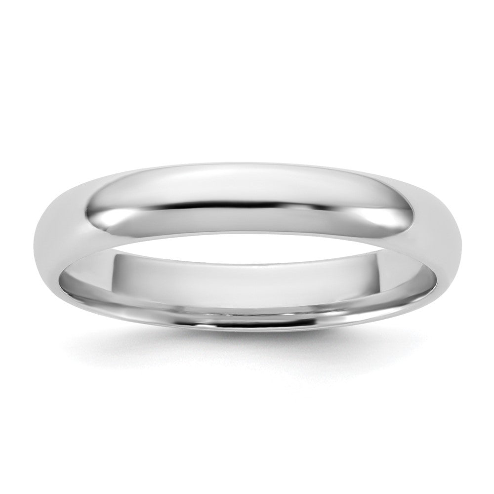 10K White Gold 10Kw 3.5mm Lightweight Comfort Fit Band Size 9