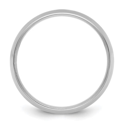 10K White Gold 10Kw 6.5mm Lightweight Comfort Fit Band Size 8
