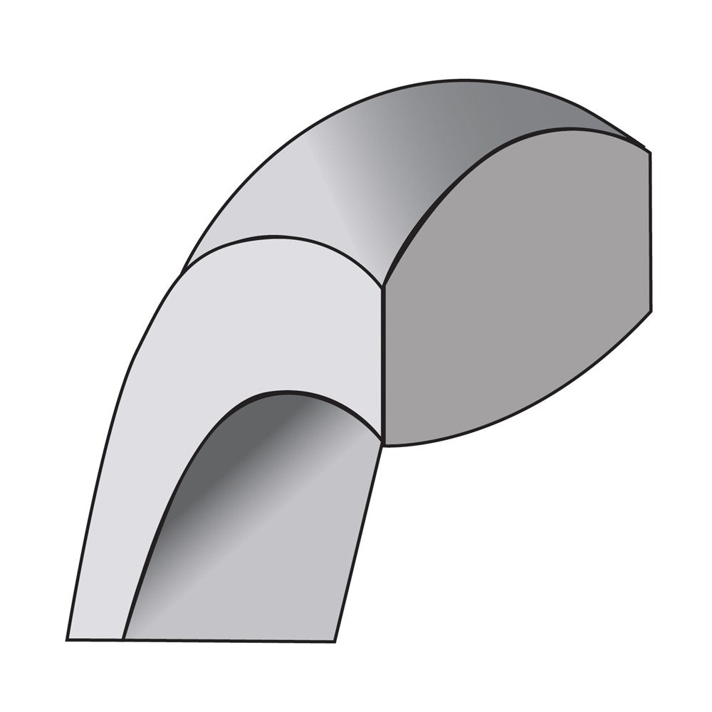 10K White Gold 10Kw 2.5mm Standard Comfort Fit Band Size 5