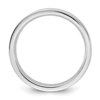 10K White Gold 10Kw 3.5mm Standard Flat Comfort Fit Band Size 9.5