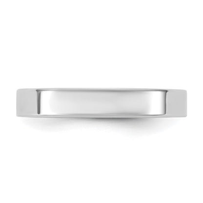10K White Gold 10Kw 3.5mm Standard Flat Comfort Fit Band Size 9.5