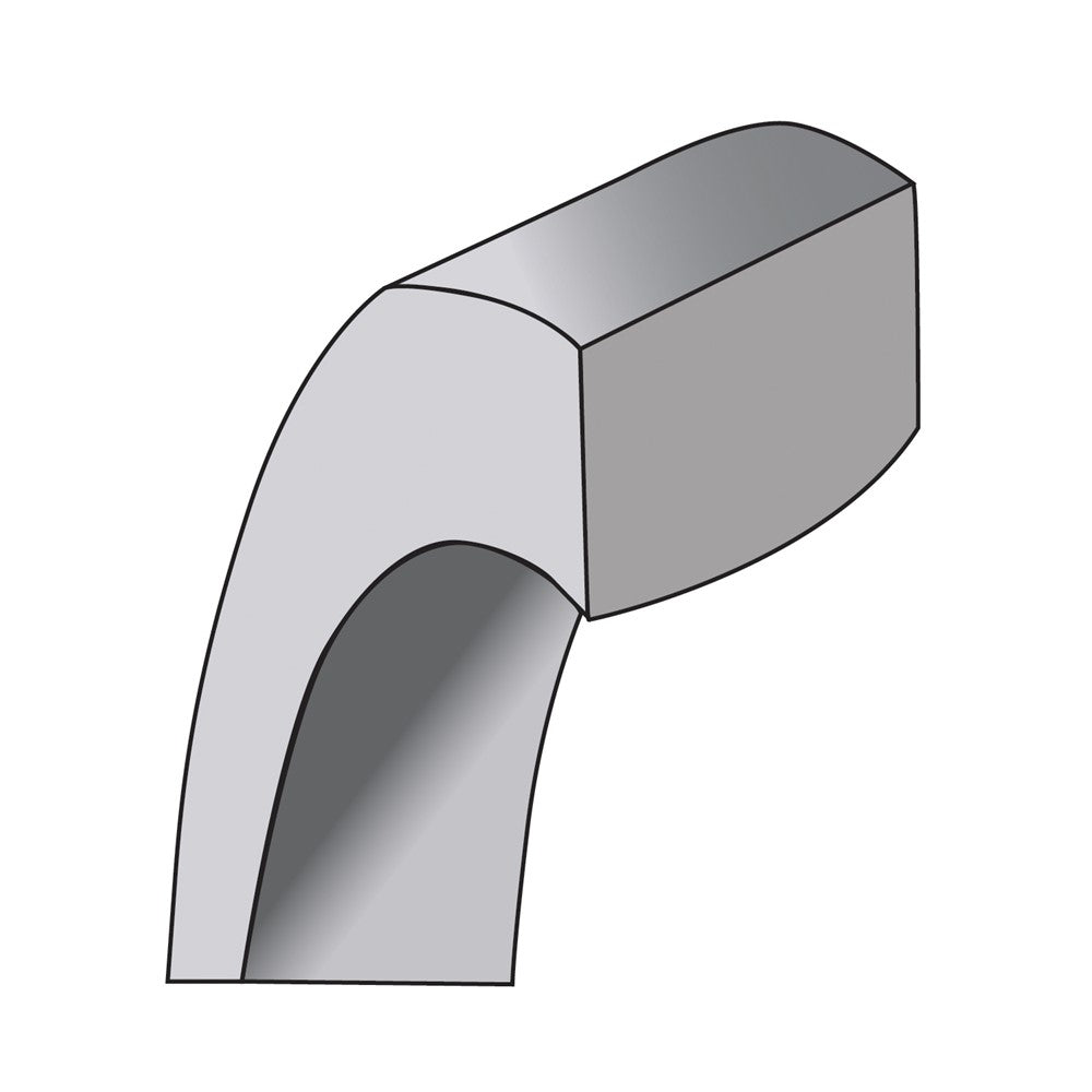 10K White Gold 10Kw 4.5mm Standard Flat Comfort Fit Band Size 12.5