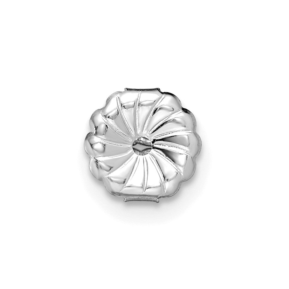 14k White Gold 1 1/2 ctw Lab Grown Diamond VS/SI+ G+ Oval 4 Prong Heavy Wt. Stud Earrings