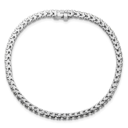 14k White Gold 2 1/6 Ct. Lab Grown Diamond VS/SI+ G+ Round Tennis Bracelet