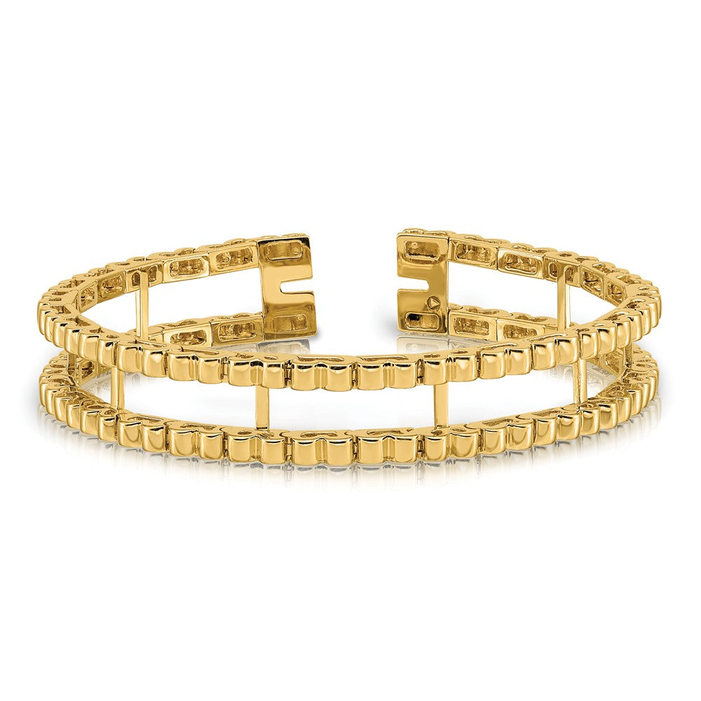 14K Yellow Gold Tennis Jacket Blank